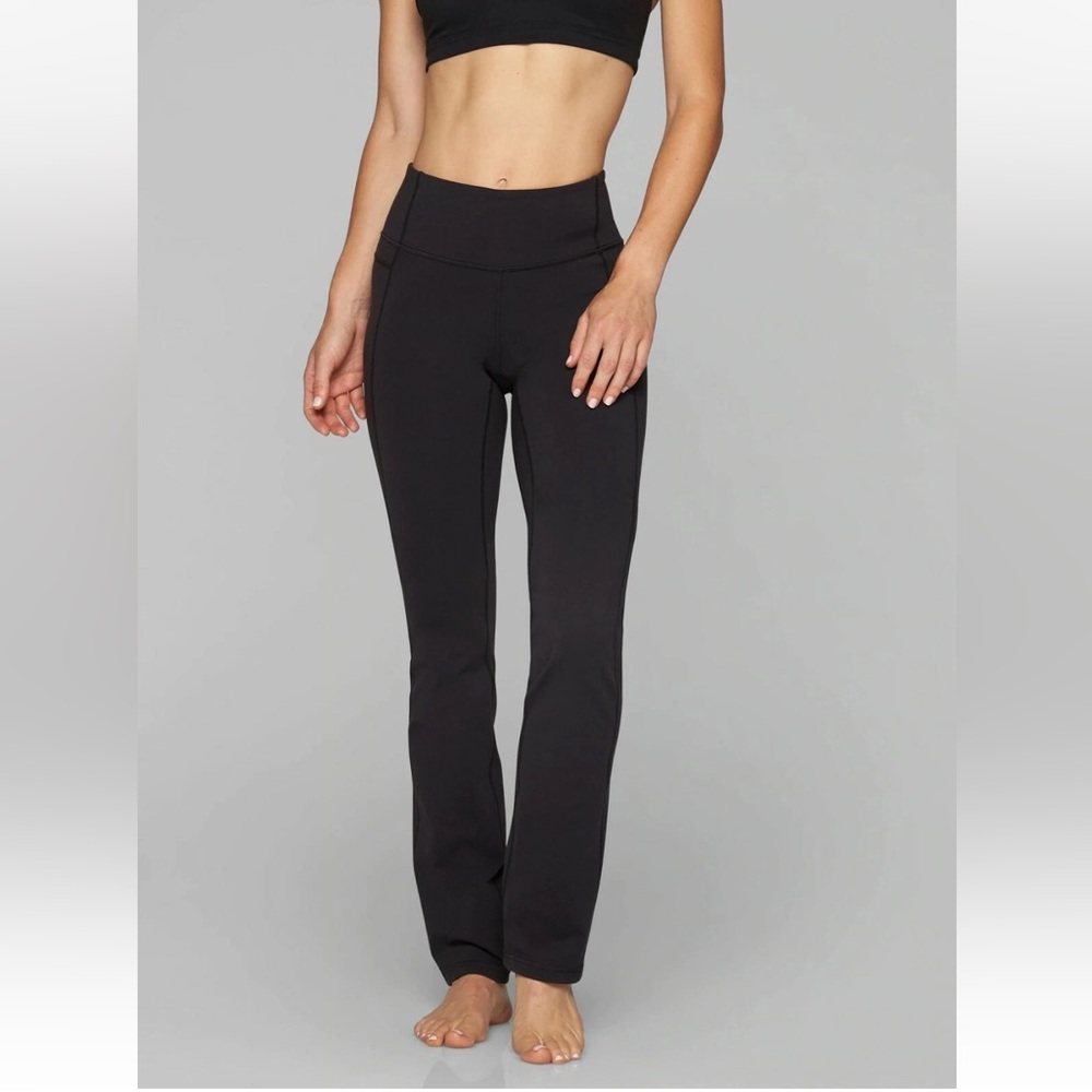Athleta Straight Up Leggings Black Size Small Yoga Pants Workout Gym Activewear